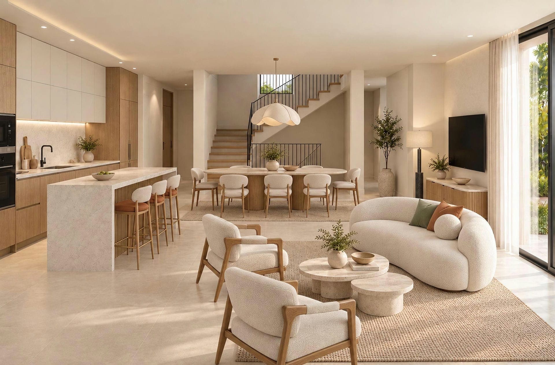 Duplex residence over two floors